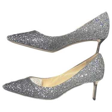 Jimmy Choo Romy glitter heels