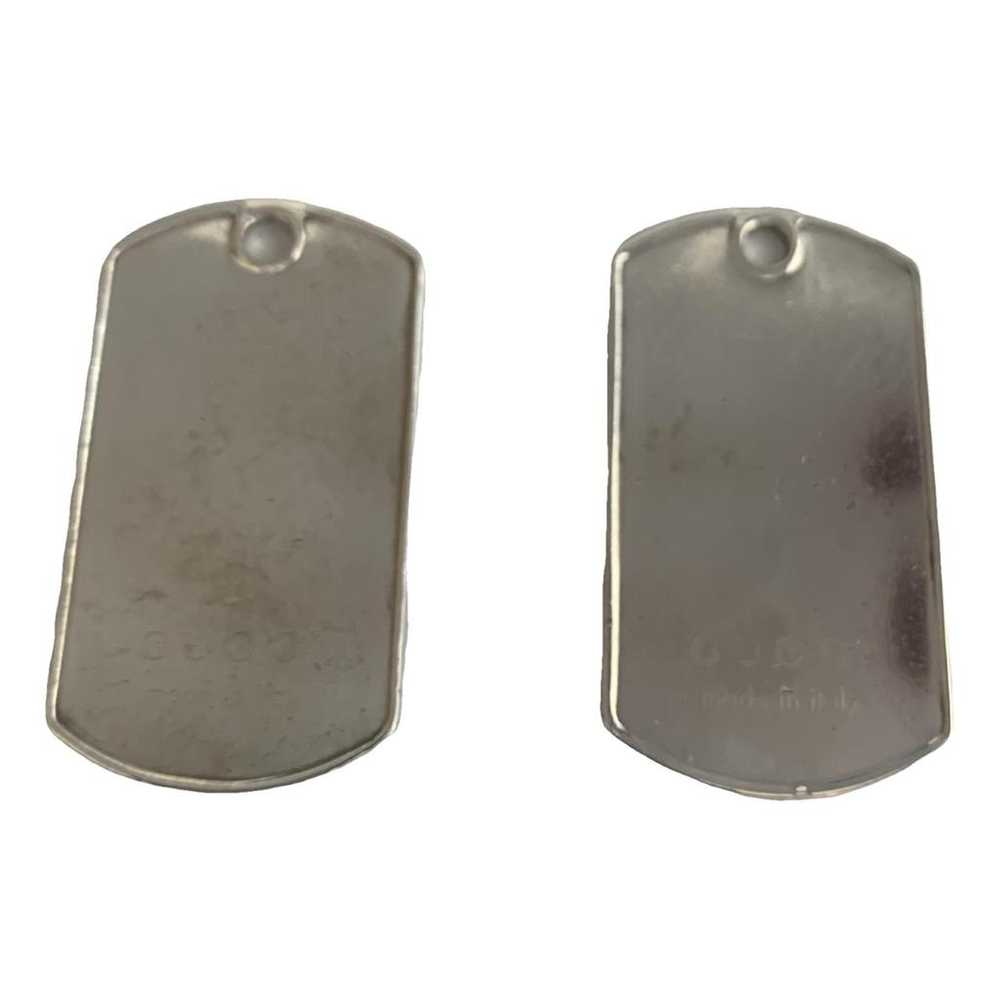 Gucci Dog Tag silver jewellery - image 1