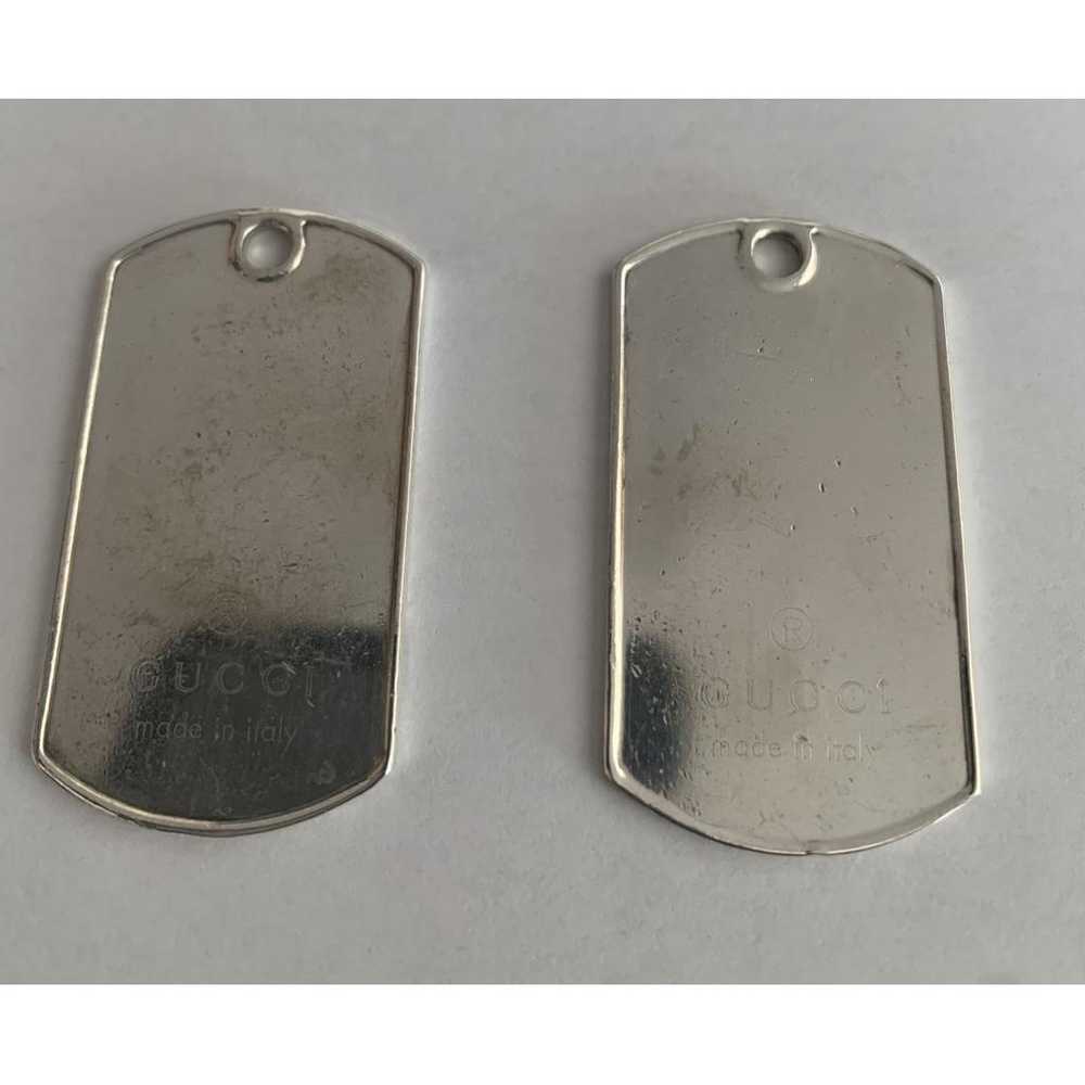 Gucci Dog Tag silver jewellery - image 3