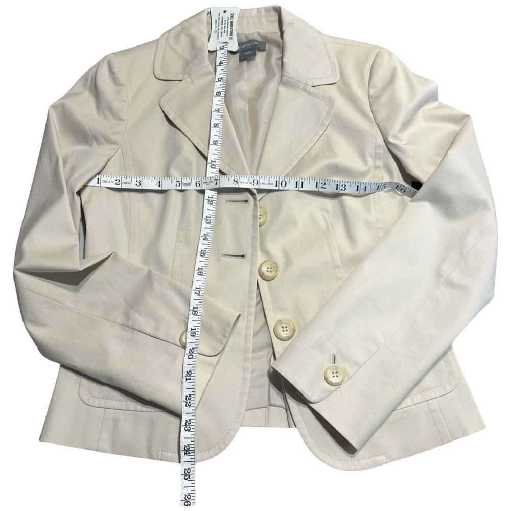 Ann Taylor Ann Taylor Beige Khaki Blazer Pencil S… - image 11