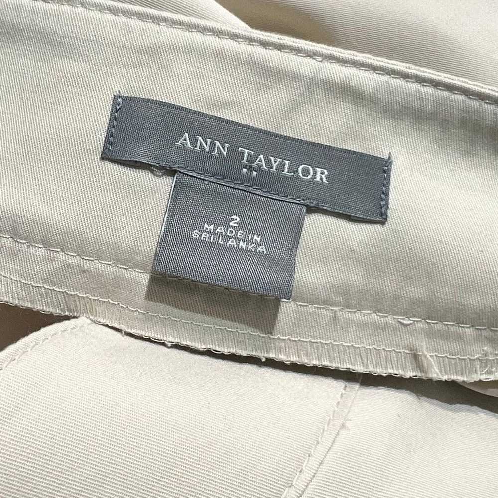 Ann Taylor Ann Taylor Beige Khaki Blazer Pencil S… - image 7