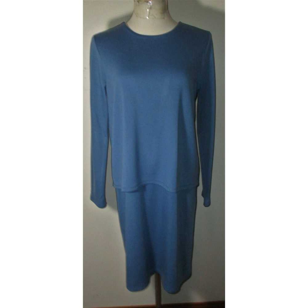 Vintage Women's PUREJILL Blue "Tencel Luxe" Long … - image 1