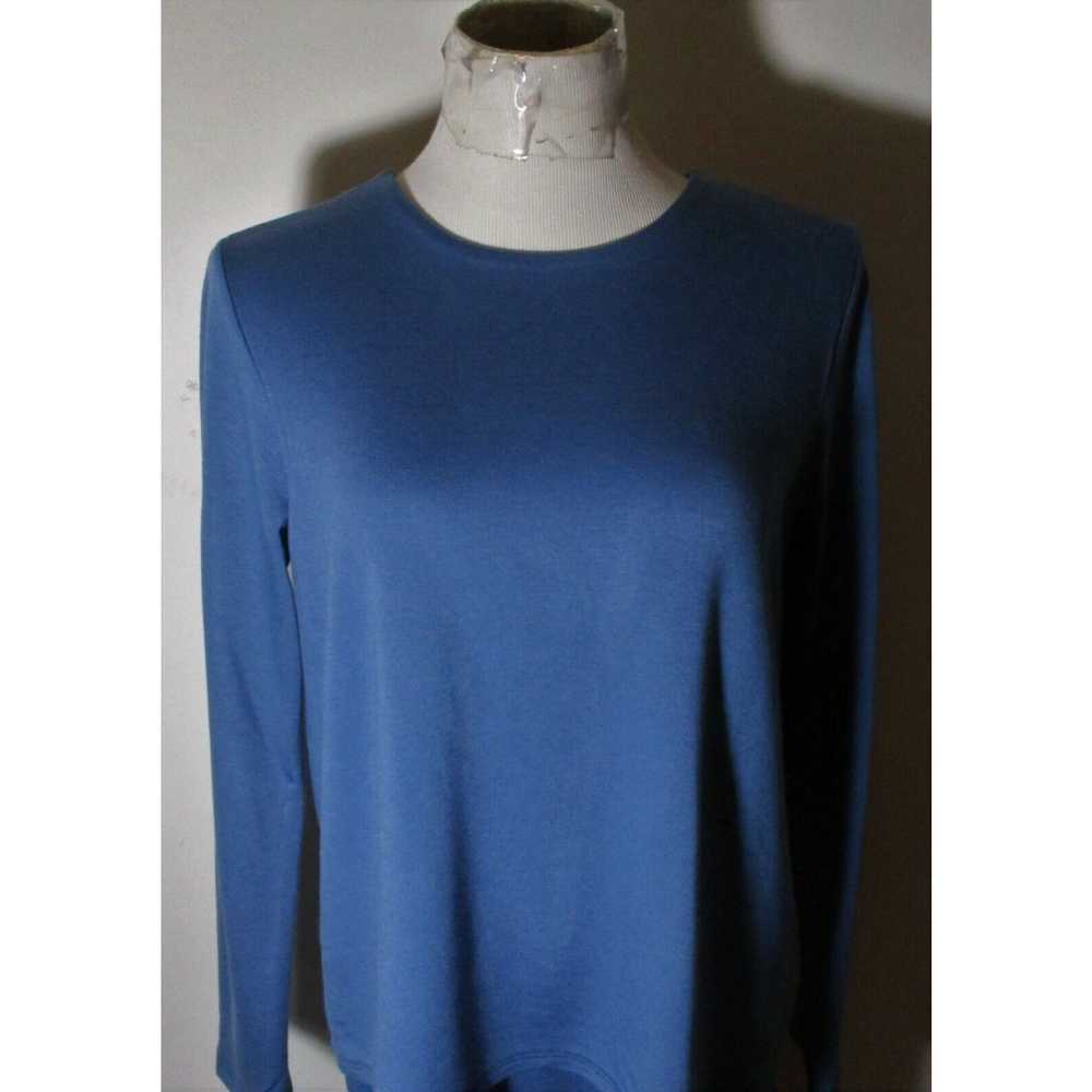 Vintage Women's PUREJILL Blue "Tencel Luxe" Long … - image 2