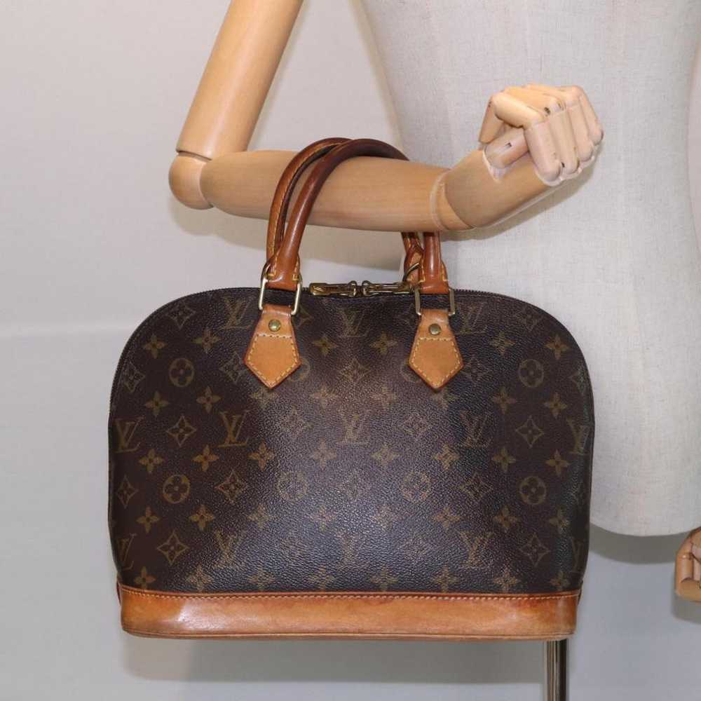 Louis Vuitton Alma cloth handbag - image 7