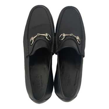 Gucci Brixton leather flats