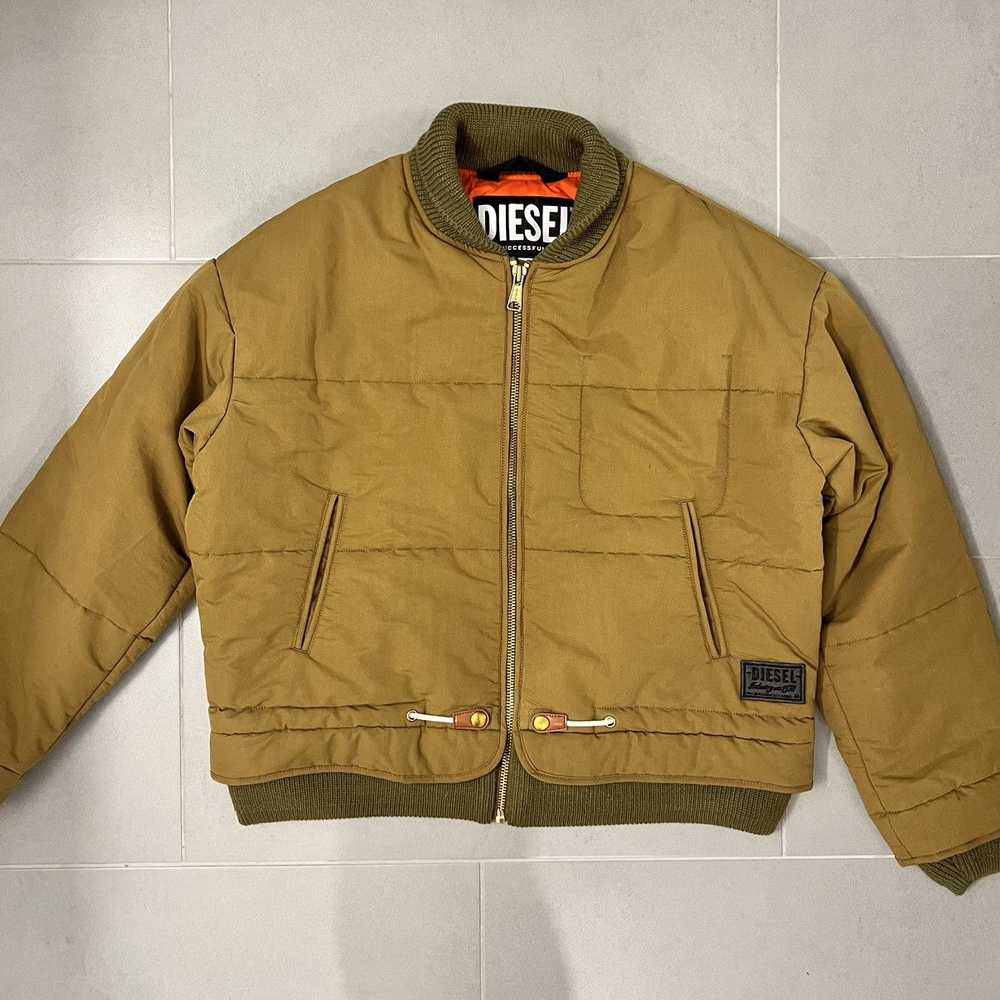 Diesel Diesel W-Spleak Padded Bomber Jacket - image 4