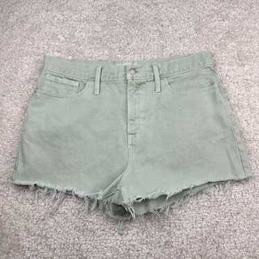 Madewell Madewell The Momjean High Rise Shorts Mi… - image 1