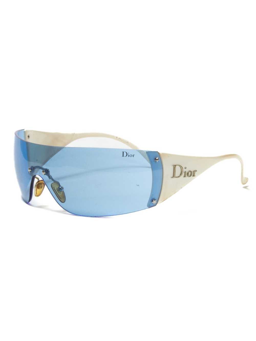 Dior ICONIC DIOR SKI 6 WHITE/BLUE SUNGLASSES - image 1