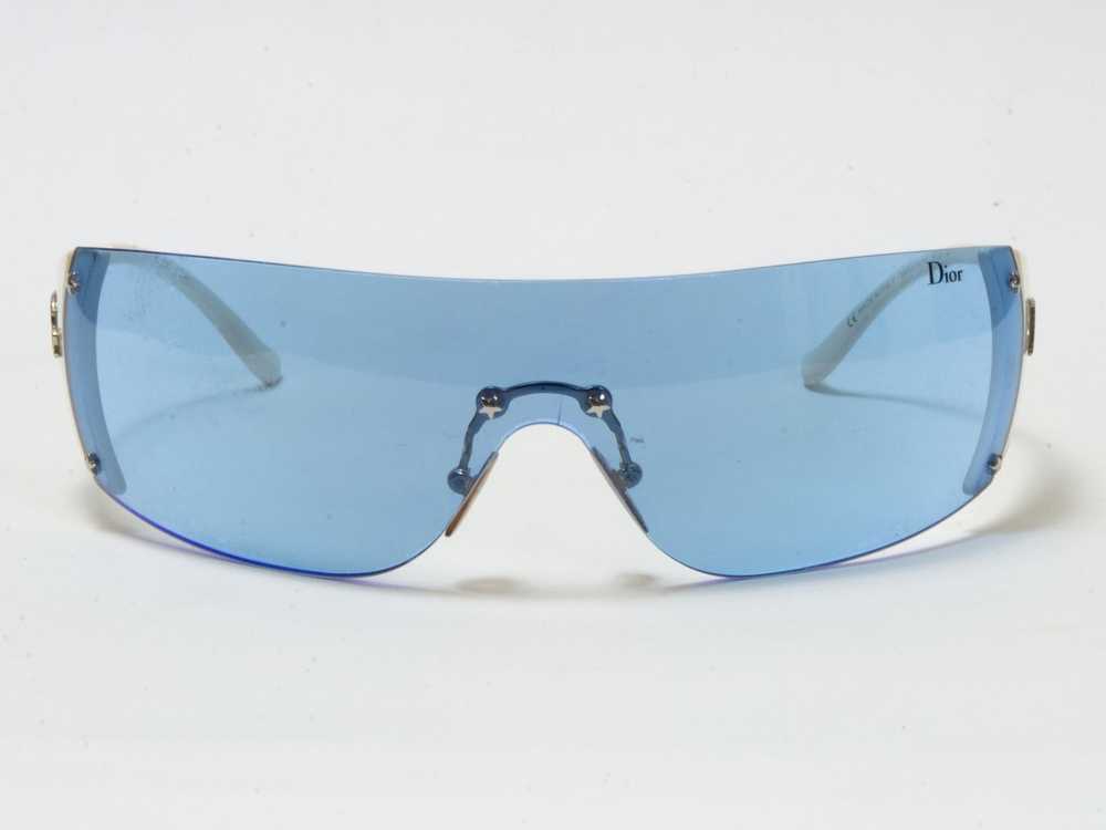 Dior ICONIC DIOR SKI 6 WHITE/BLUE SUNGLASSES - image 3