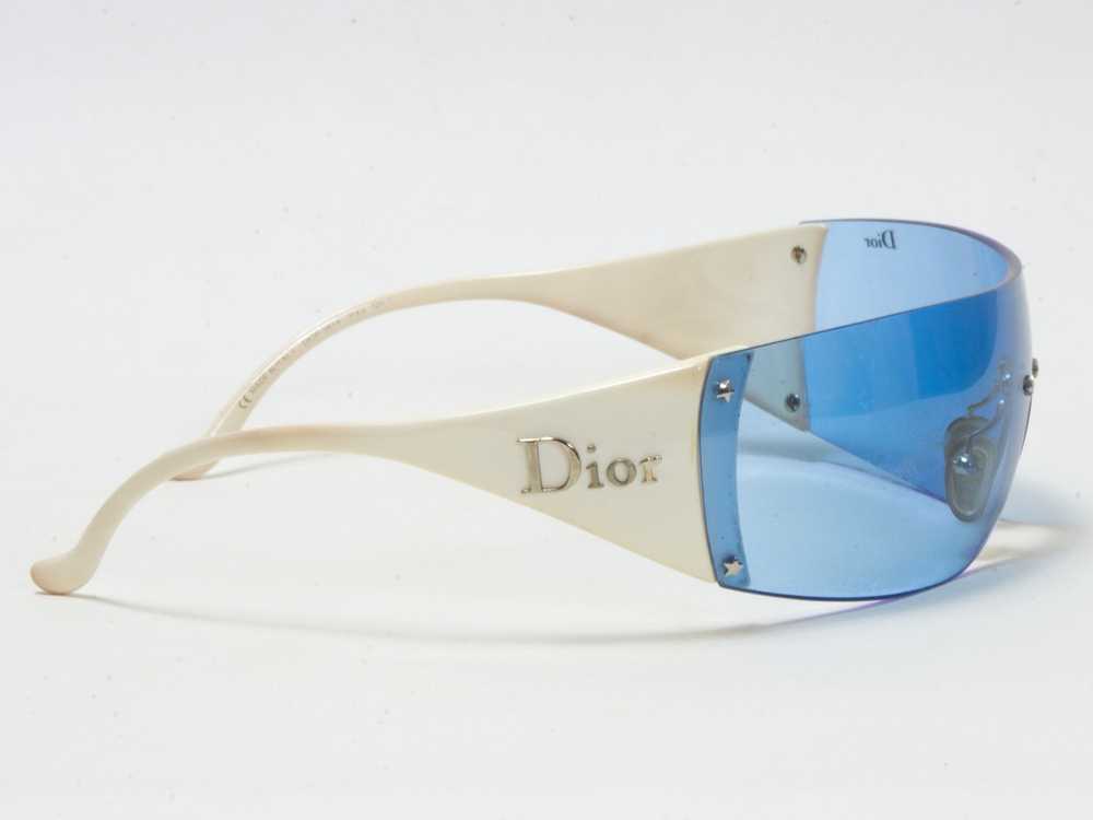 Dior ICONIC DIOR SKI 6 WHITE/BLUE SUNGLASSES - image 4