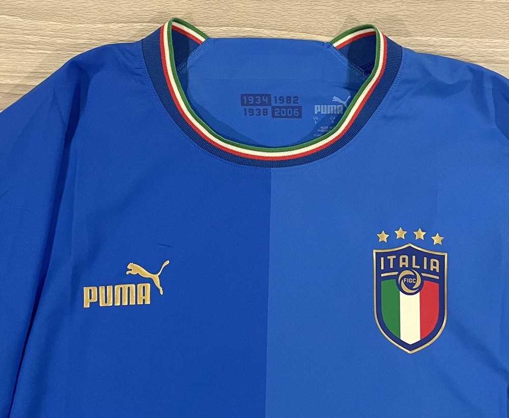 Puma × Soccer Jersey Puma 2022/23 Italy Puma Auth… - image 5