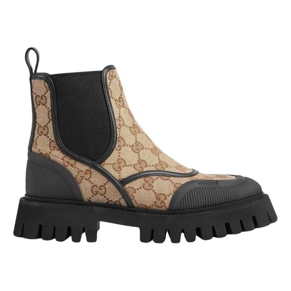 Gucci Cloth ankle boots - image 1