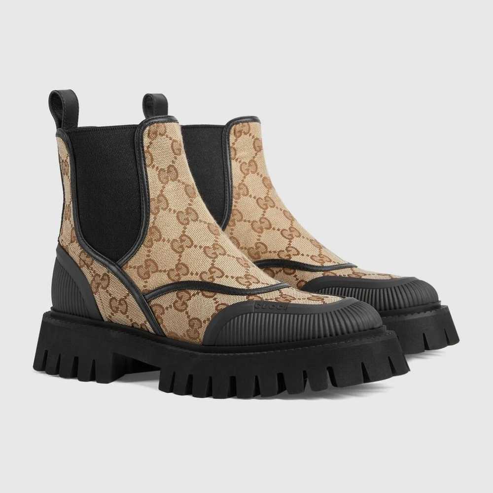 Gucci Cloth ankle boots - image 2