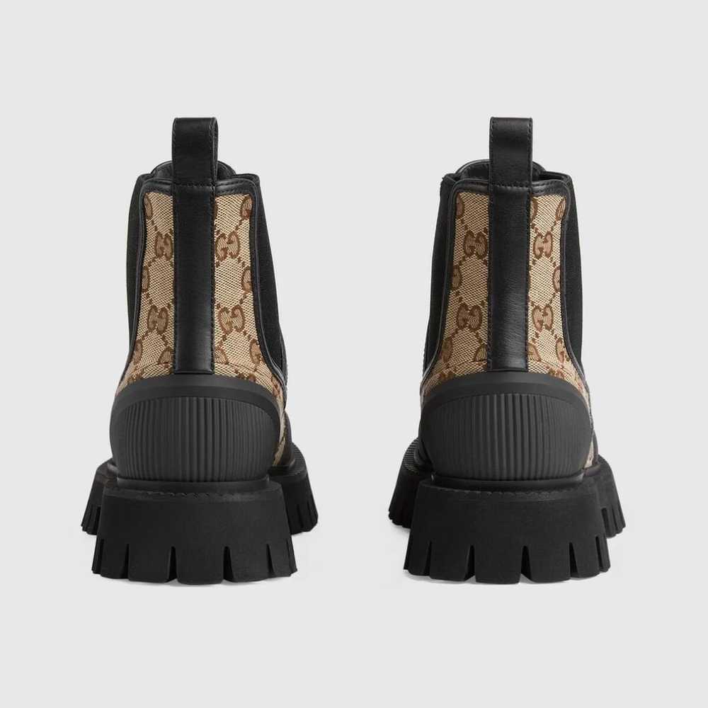 Gucci Cloth ankle boots - image 3