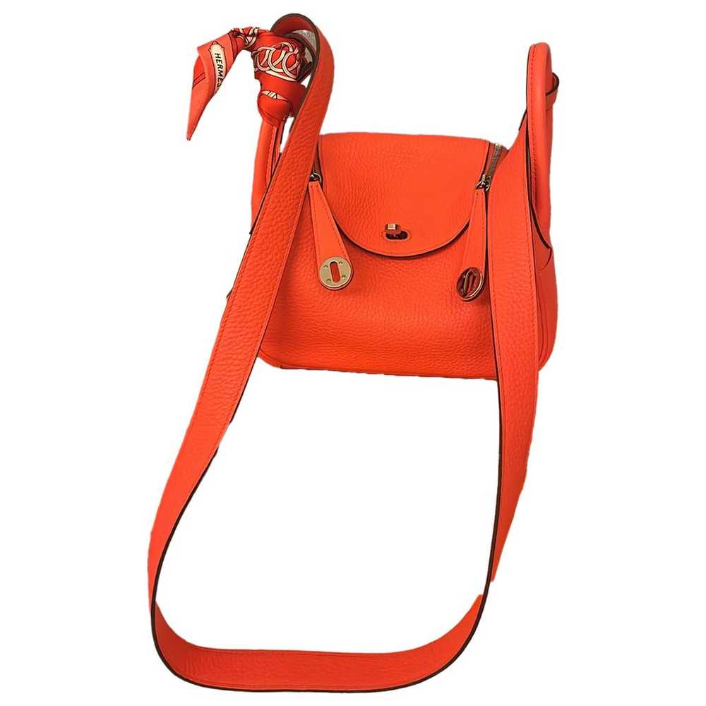 Hermès Lindy leather handbag - image 1