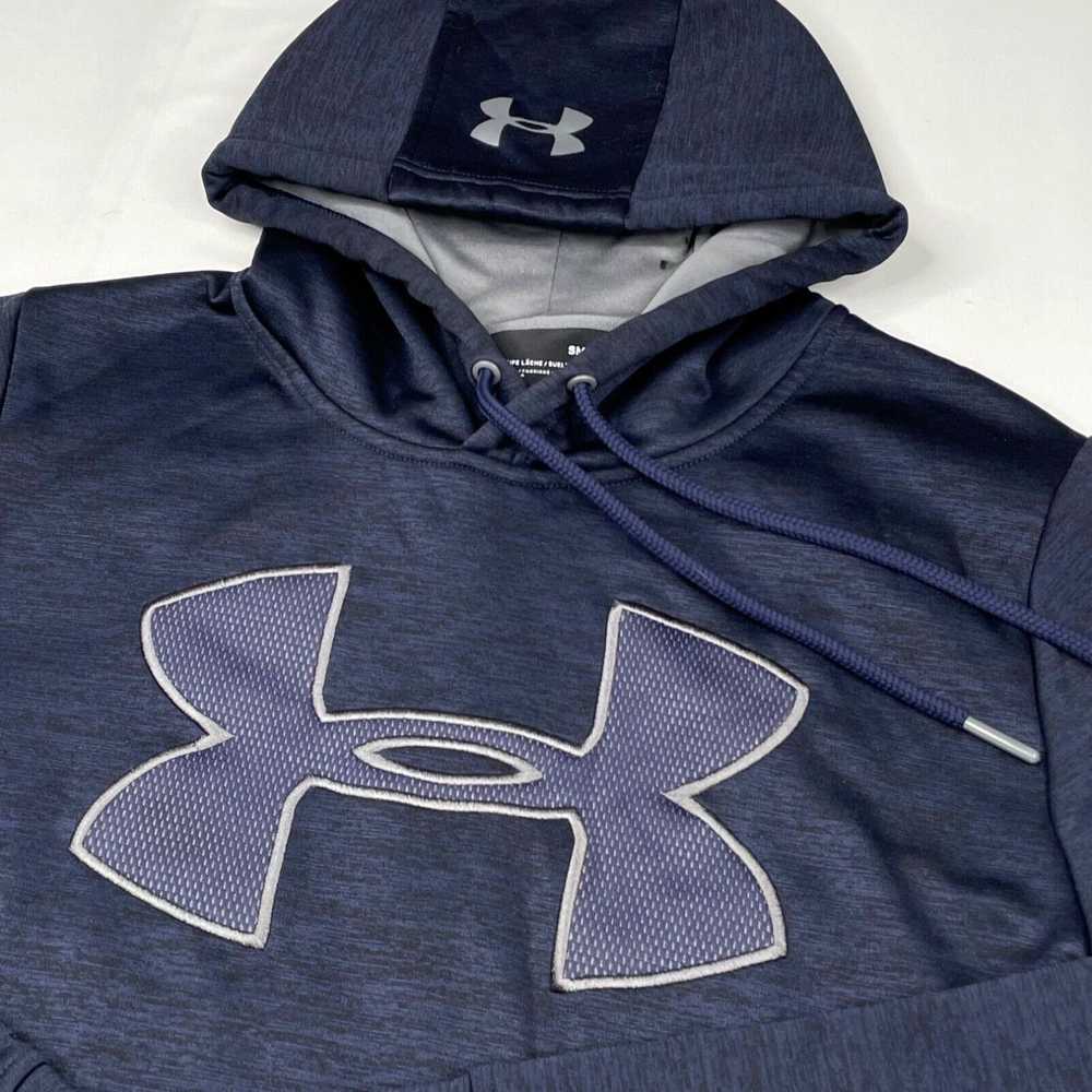 Under Armour Under Armour Hoodie Men Small Blue P… - image 2