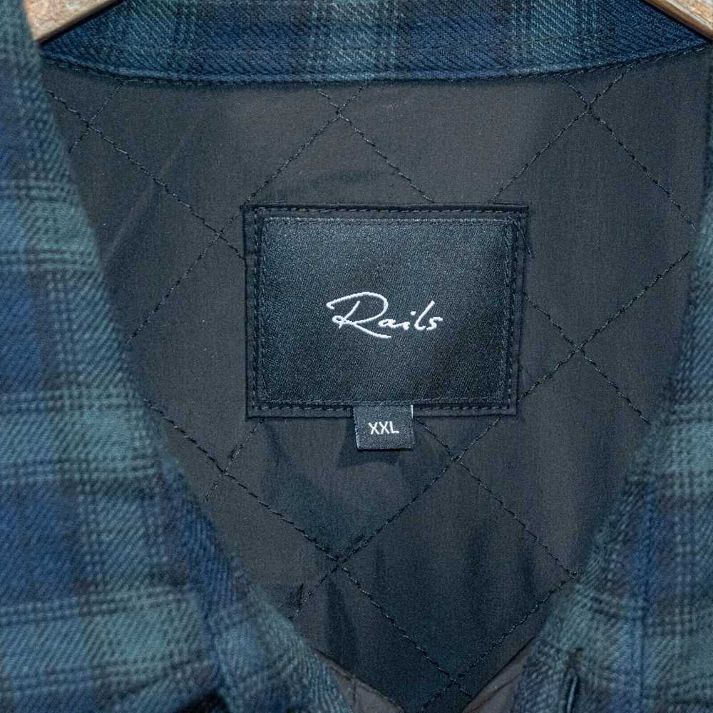 Rails Rails Worthing Flannel Shirt Jacket quilted… - image 3