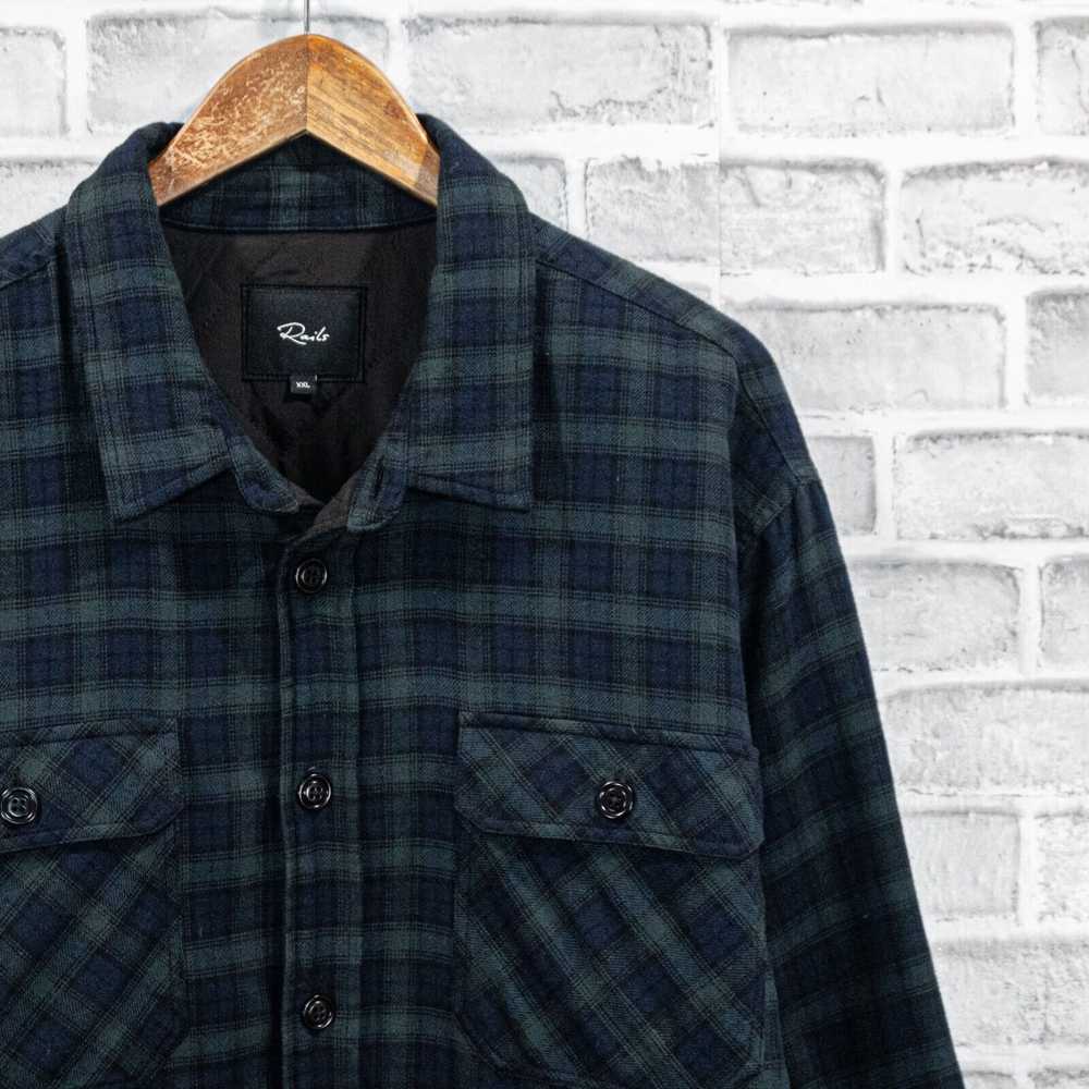 Rails Rails Worthing Flannel Shirt Jacket quilted… - image 8