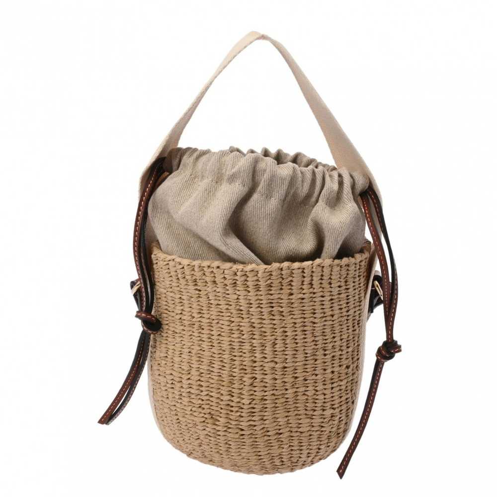 Chloe Chloe Woody Small Basket Beige/Brown CHC22S… - image 1