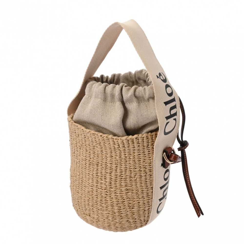 Chloe Chloe Woody Small Basket Beige/Brown CHC22S… - image 3