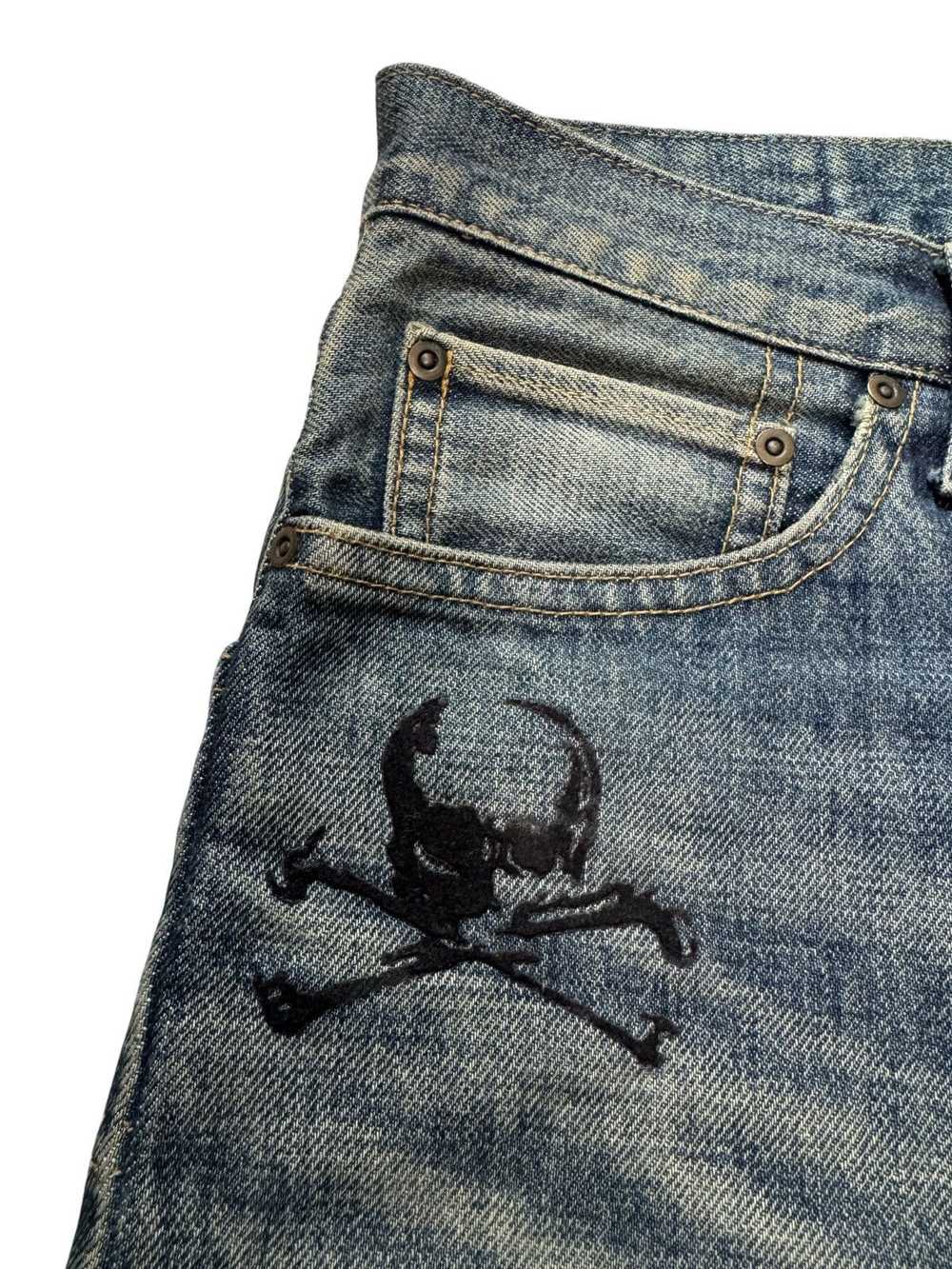 Undercover Undercover Arts & Crafts Skull Denim - image 2