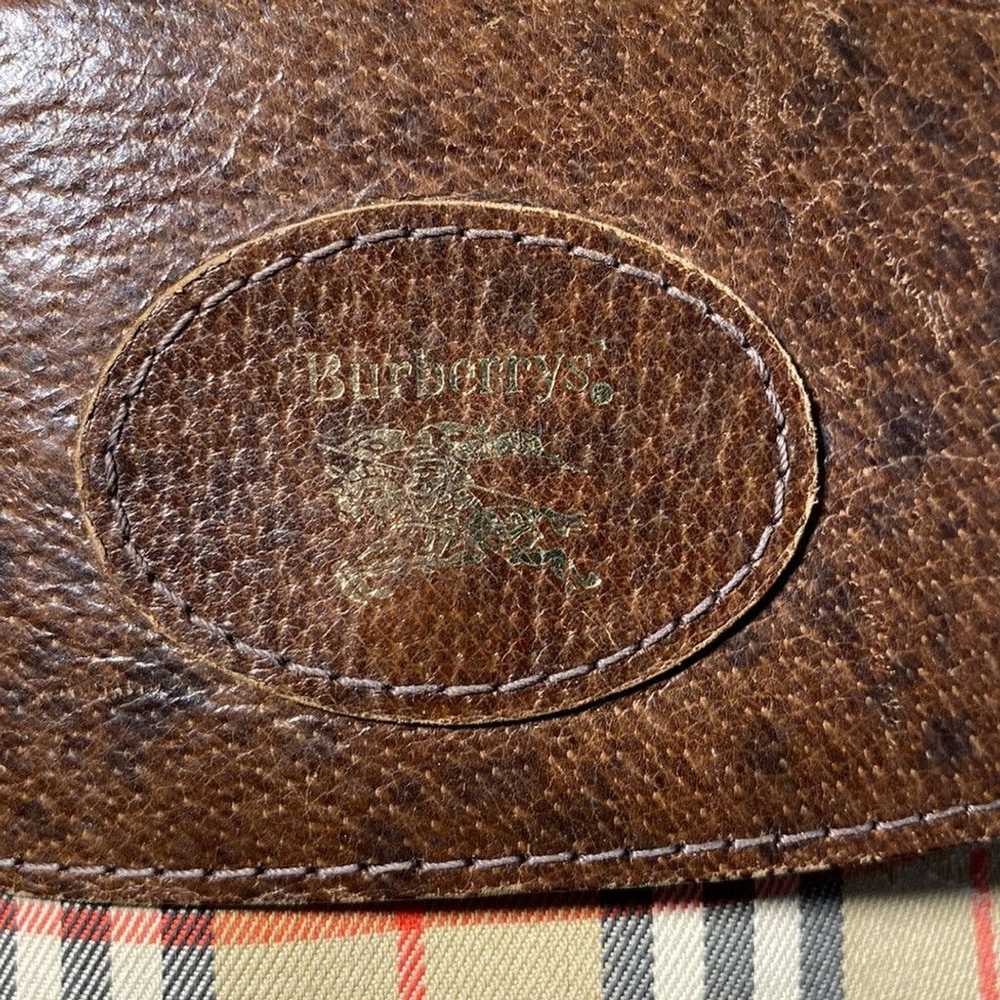 Burberry Authentic Burberrys Nova Check Bag - image 11