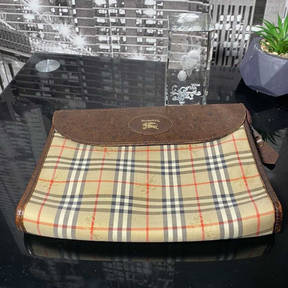 Burberry Authentic Burberrys Nova Check Bag - image 12