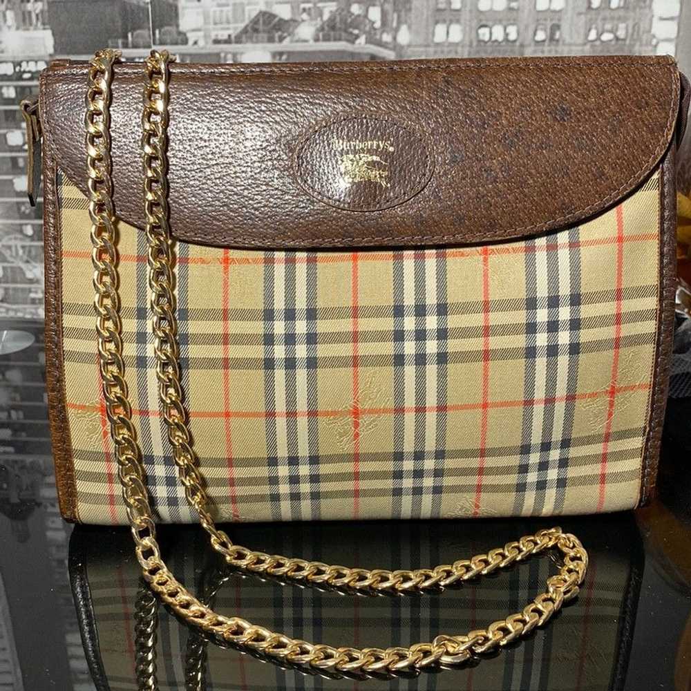 Burberry Authentic Burberrys Nova Check Bag - image 3