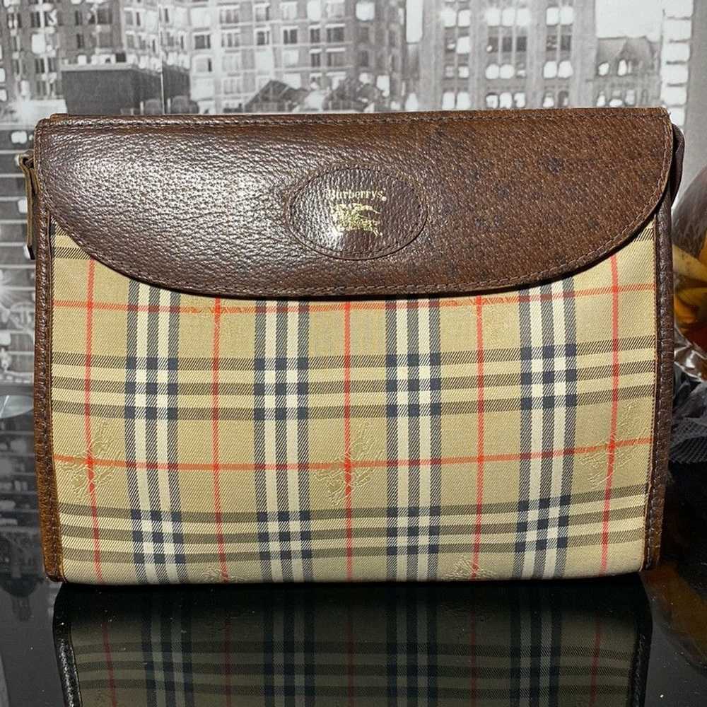 Burberry Authentic Burberrys Nova Check Bag - image 5