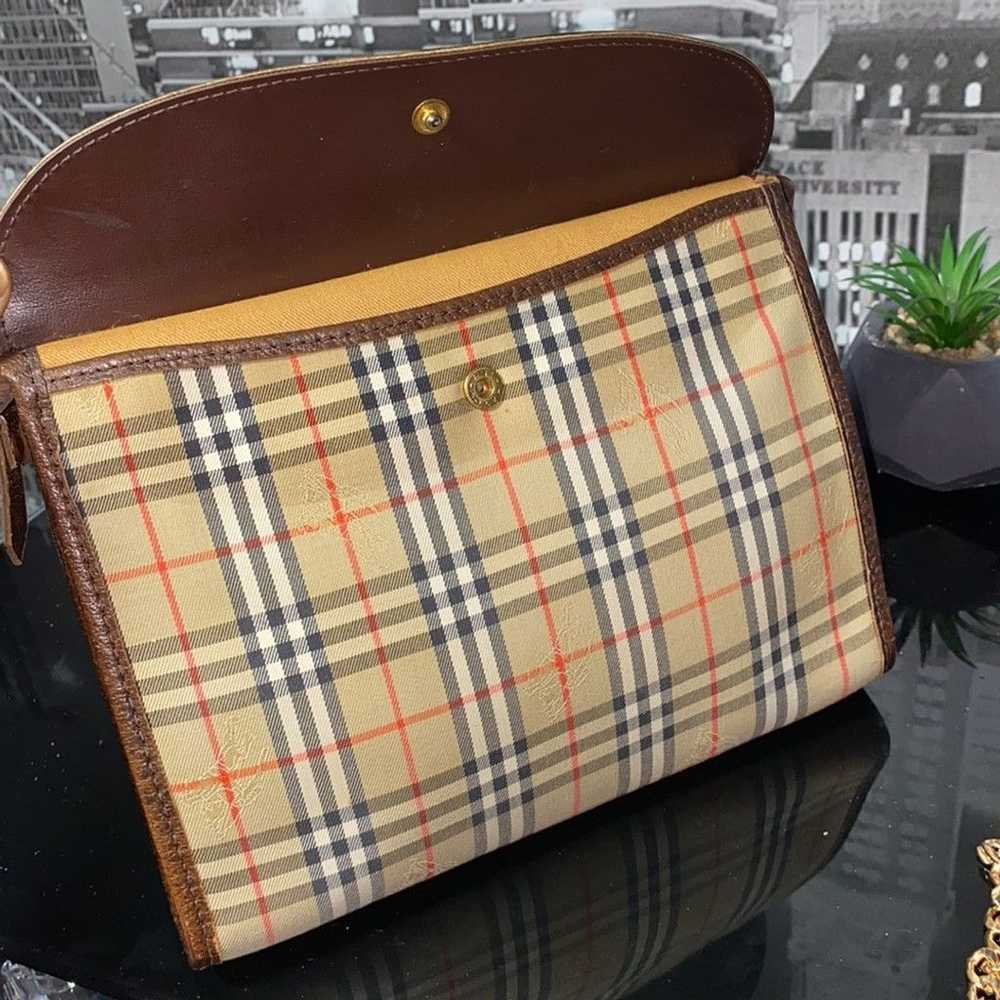 Burberry Authentic Burberrys Nova Check Bag - image 7