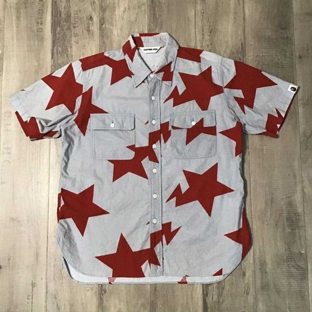 Bape × Nigo BAPE STA shirt a bathing ape star BAP… - image 1