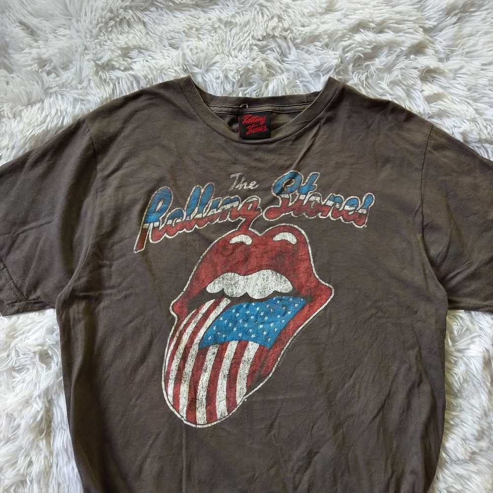 Band Tees × Rock Band × Rock Tees Vintage The Rol… - image 3