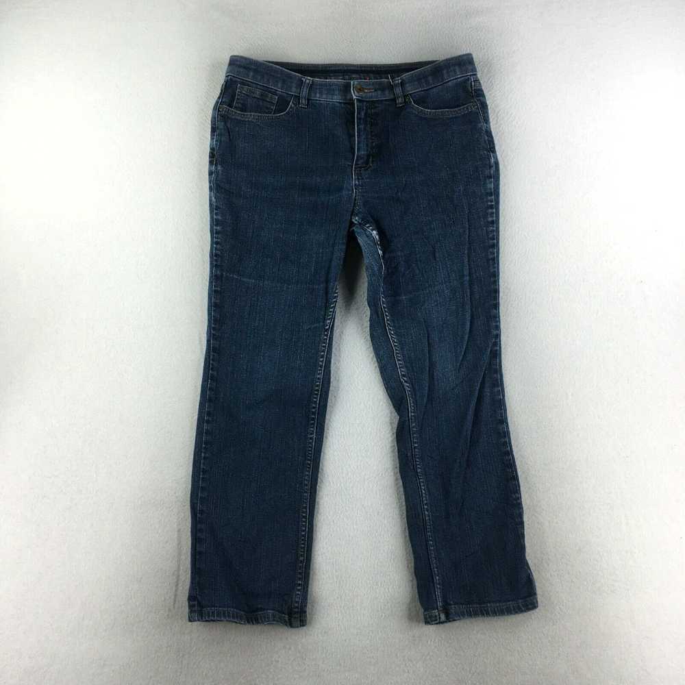 Denim & Co. Denim & Co Jeans Womens 12 Petite Str… - image 1