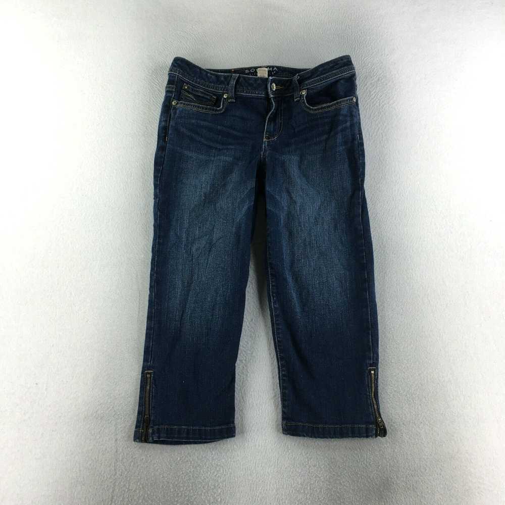 Vintage Sonoma Jeans Womens 6 Capri Denim Pants L… - image 1