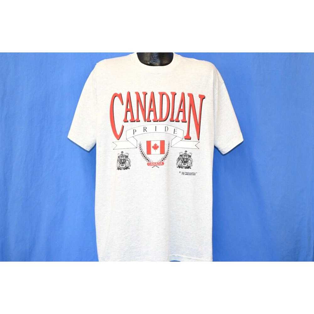 Fruit Of The Loom vintage 90s CANADIAN PRIDE CANA… - image 2