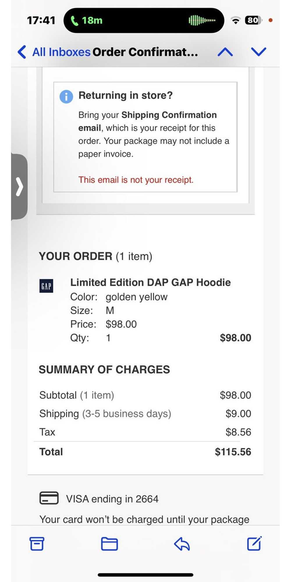 Dapper Dan × Gap DAP HOODIE GAPxDAPPER DAN - image 4