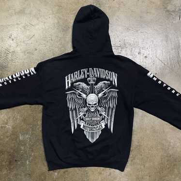 Vintage sweatshirt-harley davidson eagle - Gem