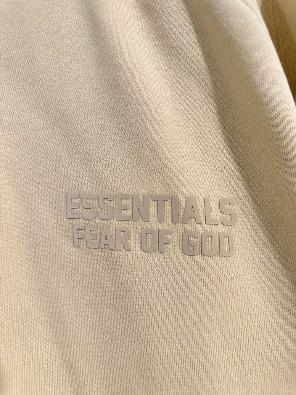 Essentials Fear of God Essentials yellow crewneck - image 4