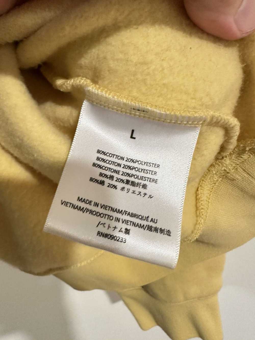 Essentials Fear of God Essentials yellow crewneck - image 6