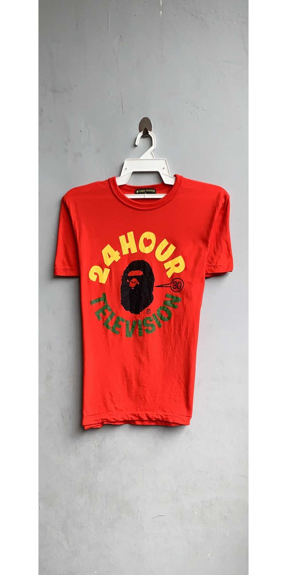 Bape Bape 24 Hour Television Vintage Shirt - image 1