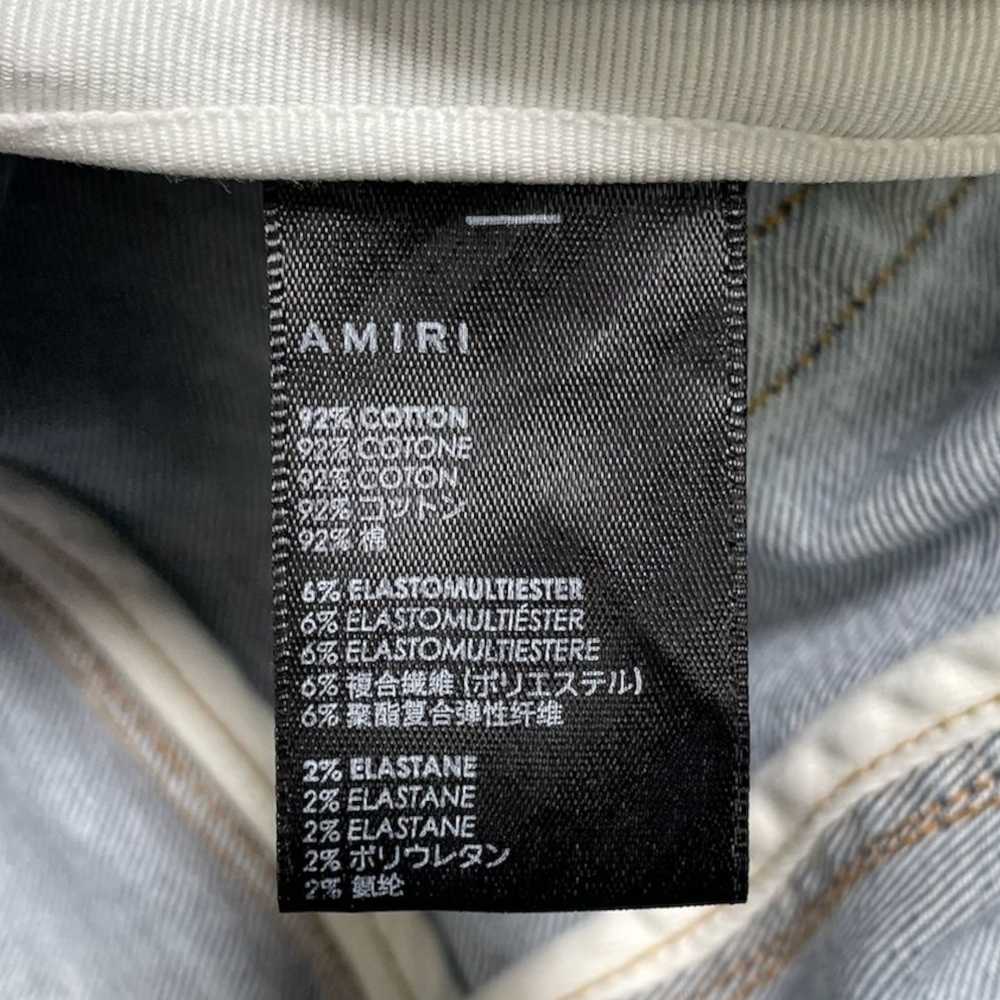 Amiri Amiri MX1 Tie Dye Bandana Patch Stone Indigo - image 5