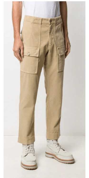 Palm Angels Cropped Corduroy Trousers