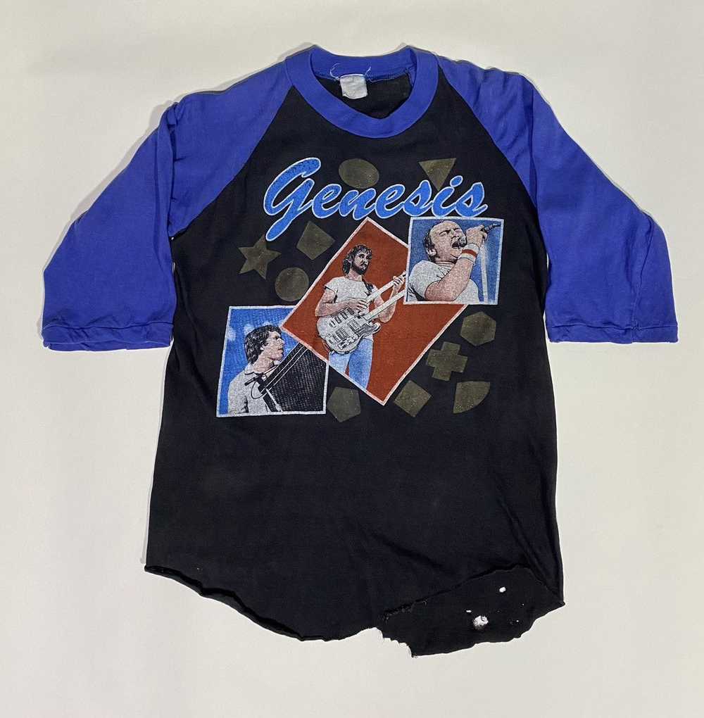 Tour Tee × Vintage Genesis tour tee raglan (royal… - image 3