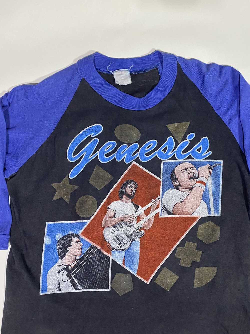 Tour Tee × Vintage Genesis tour tee raglan (royal… - image 8