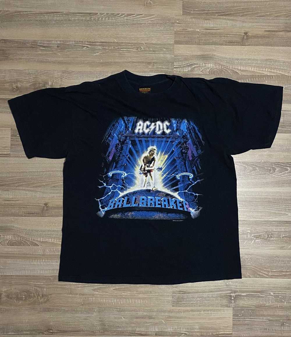 Ac/Dc × Made In Usa × Rock Tees AC/DC 1996 world … - image 1