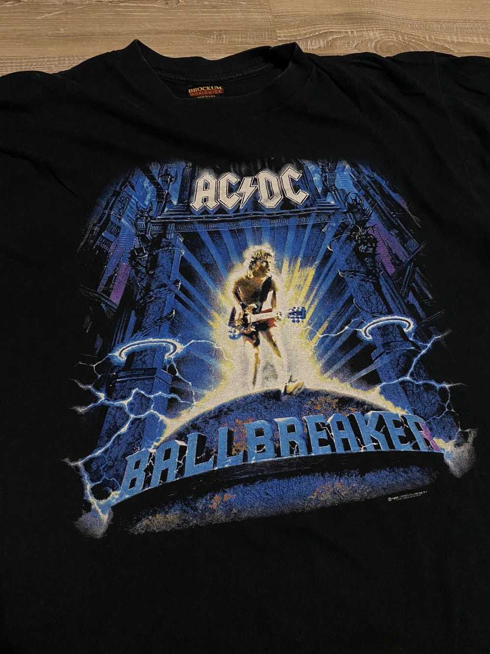 Ac/Dc × Made In Usa × Rock Tees AC/DC 1996 world … - image 2