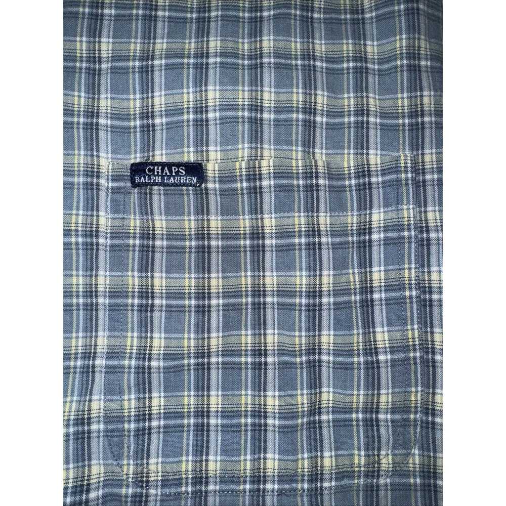 Chaps VNT Chaps Ralph Lauren Plaid Short Sleeve S… - image 2