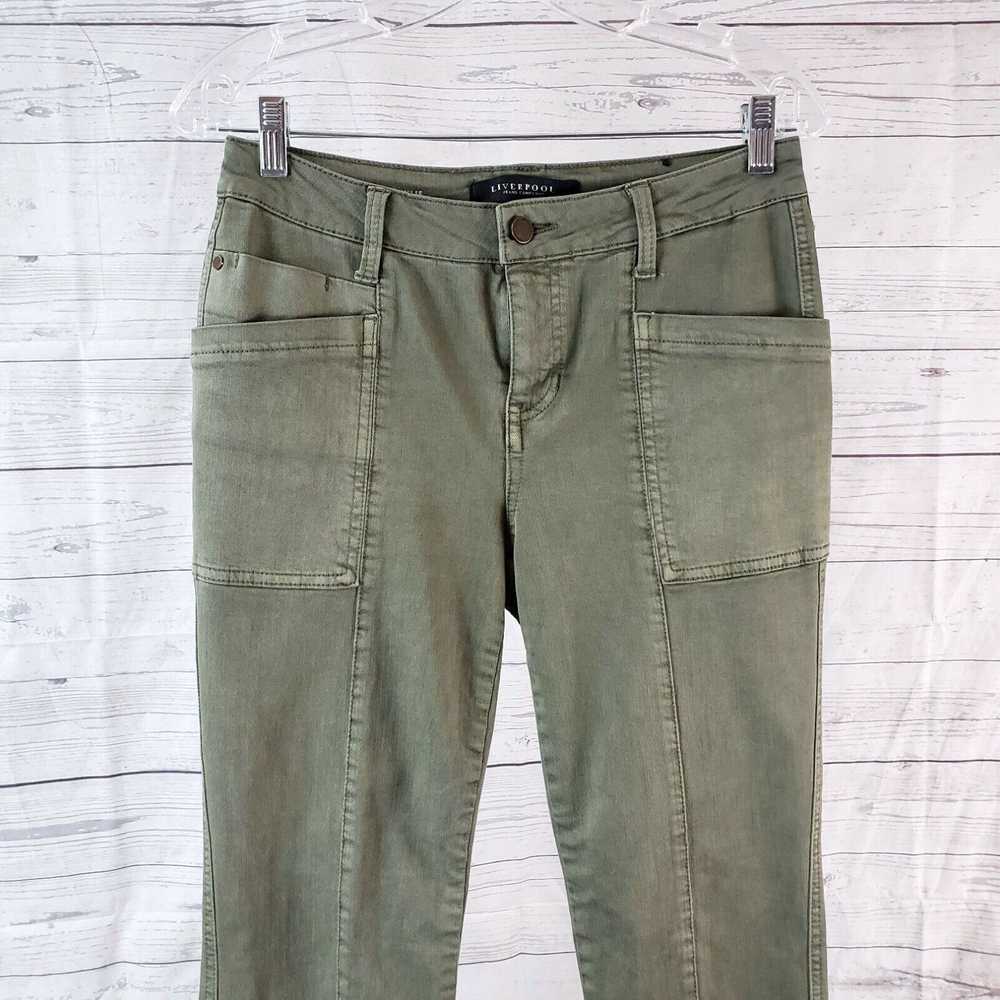 Vintage Liverpool Womens Kylie Cropped Cargo Pant… - image 2