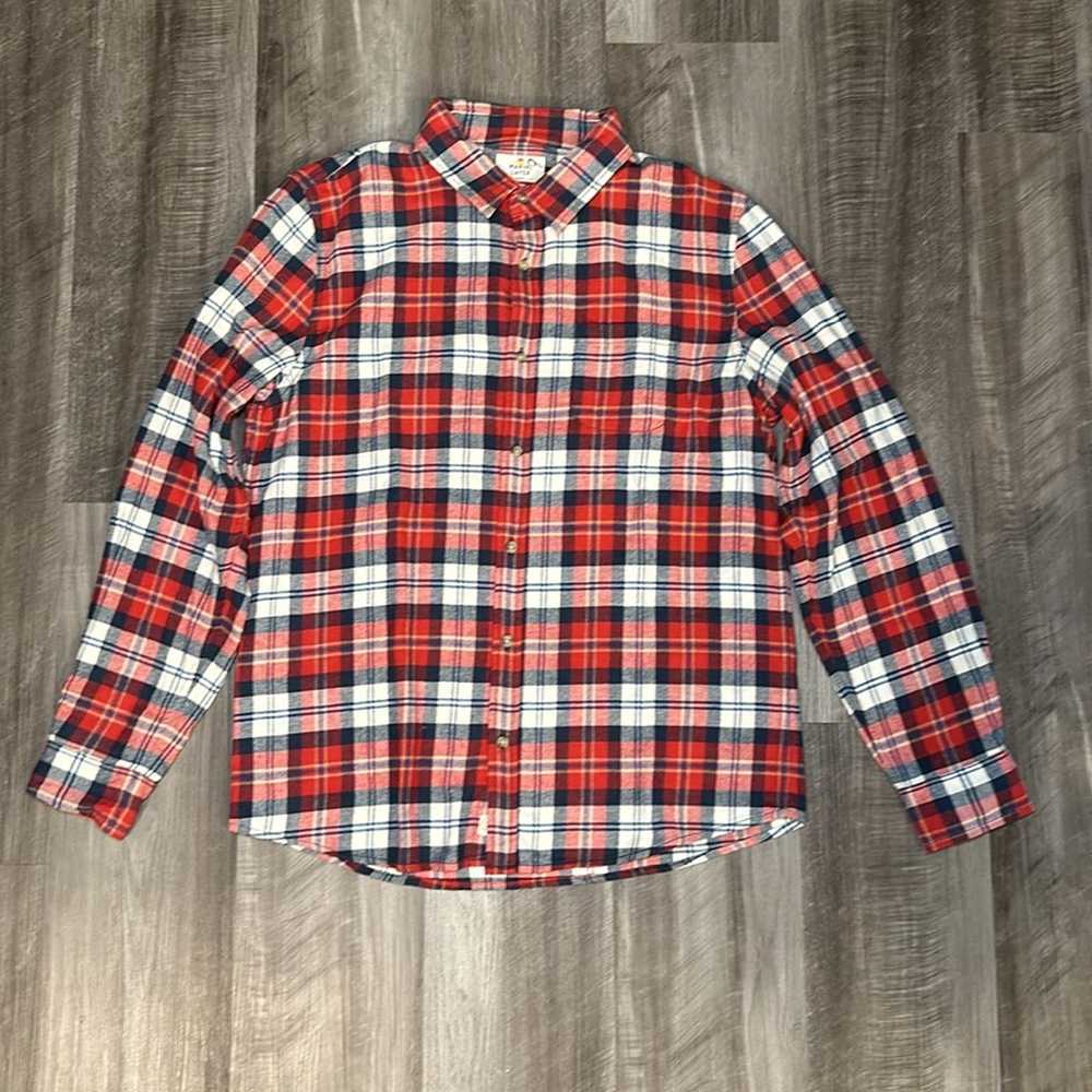 Marine Layer Marine Layer Flannel Long Sleeve But… - image 2