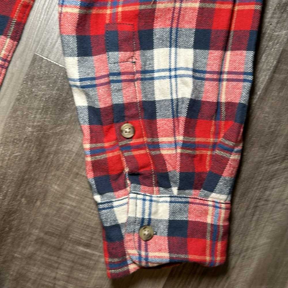 Marine Layer Marine Layer Flannel Long Sleeve But… - image 4